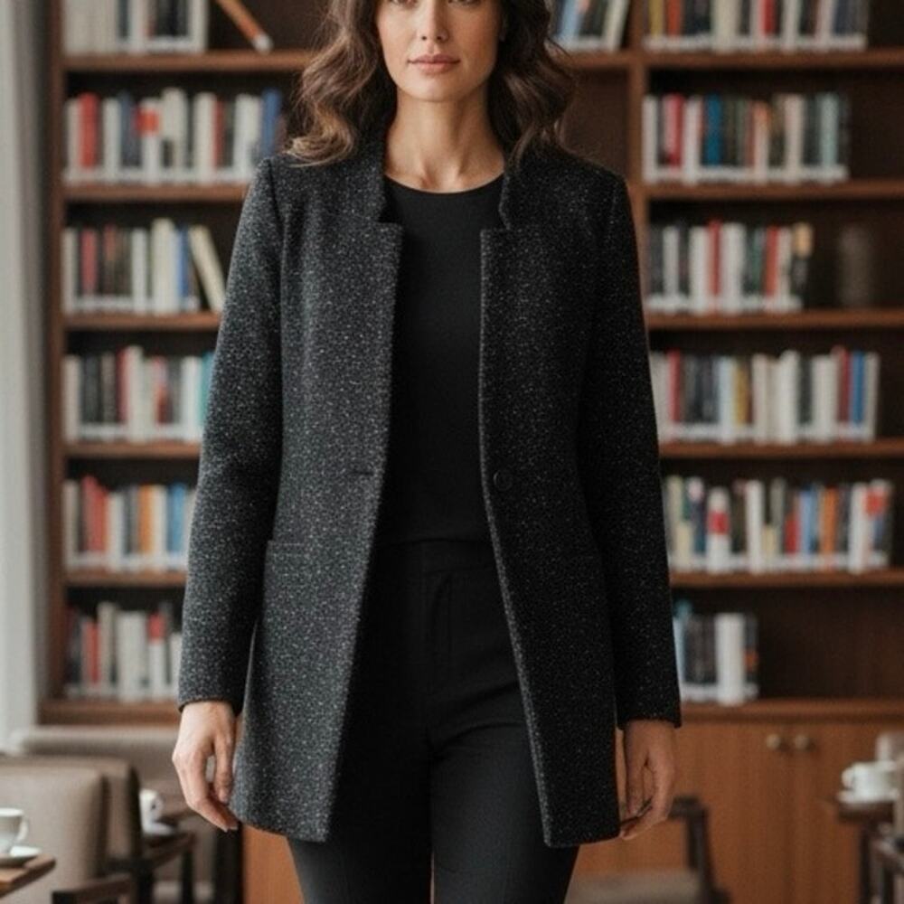 Nordstrom Collection Long blazer size medium